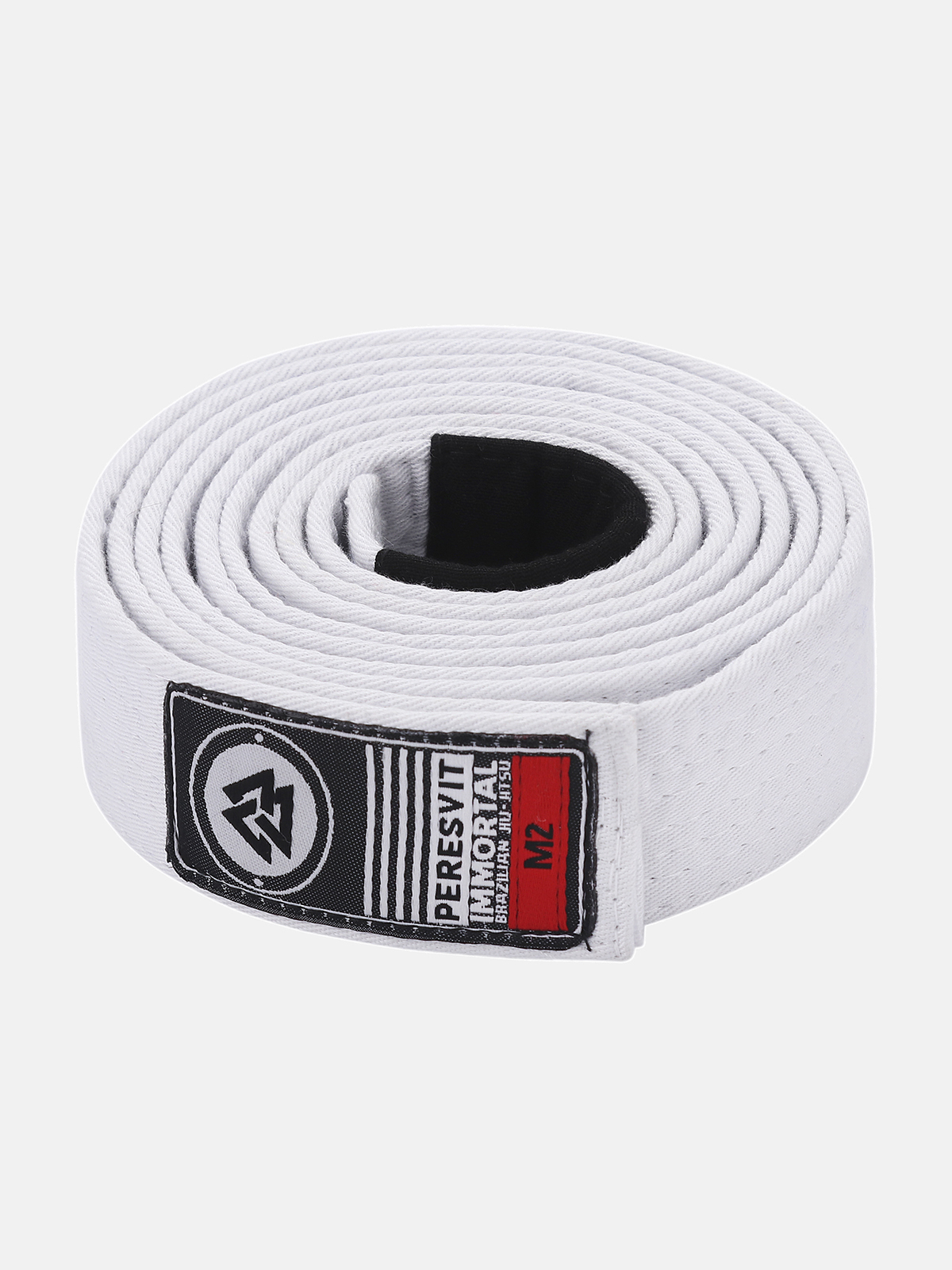 Kids BJJ Gi Belt Solid White